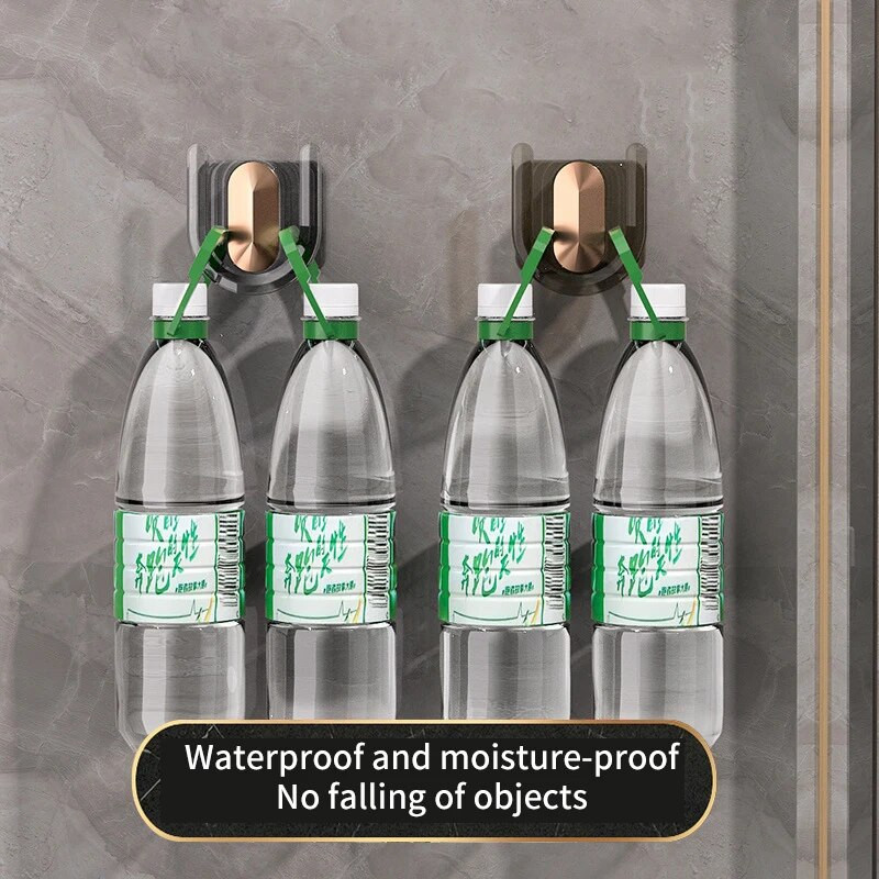 Vonios kambario šlepečių lentyna be perforacijos Paprastas šlepetės nutekėjimo kabliukas, pritvirtintas prie sienos miegamojo švaraus laikymo džiovinimo stovas