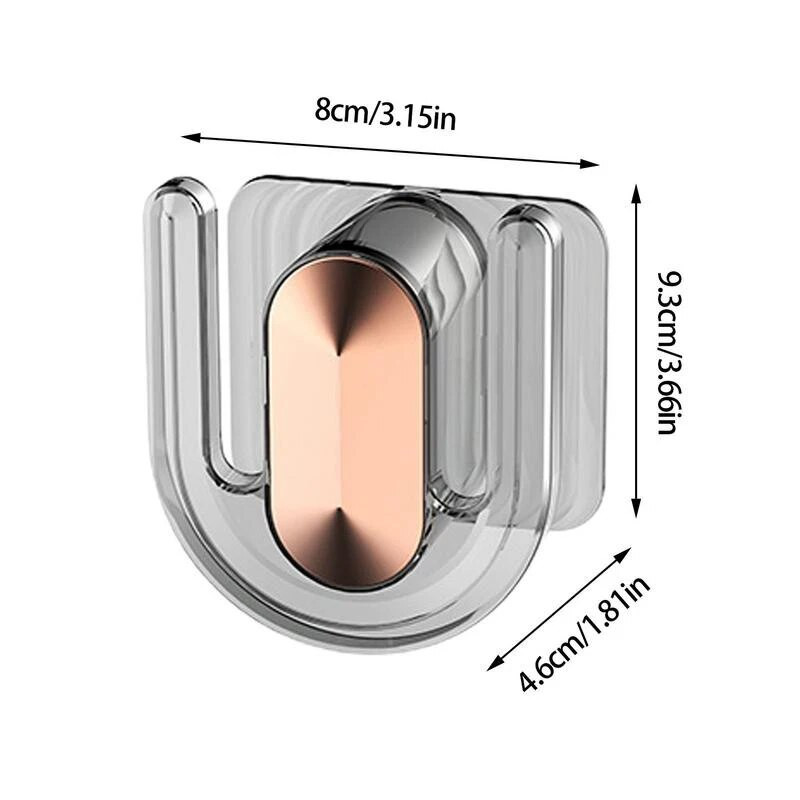 Vonios kambario šlepečių lentyna be perforacijos Paprastas šlepetės nutekėjimo kabliukas, pritvirtintas prie sienos miegamojo švaraus laikymo džiovinimo stovas