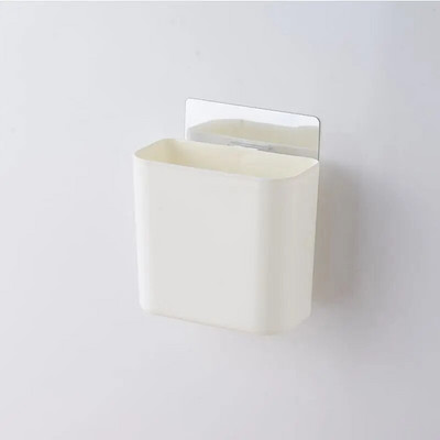 Japán egyszerű falra szerelhető tárolódoboz nappali asztali rendszerező műanyag fürdőszobai fogkefe állvány fürdőszobai tároló állvány