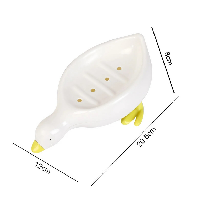 1 tk äravooluseebihoidja pardikujuline seebikarbi tassialuse kuivatusrest dušškäsna konteineri jaoks Köögi vannitoa tarvikud