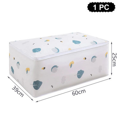 Geantă de depozitare pliabilă nouă, de capacitate mare, pentru finisare plapumă, patură de haine, rezistentă la praf și la umiditate, sac de sortare pentru uz casnic