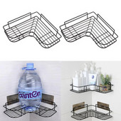 Kupaonski kutni stalak od nehrđajućeg čelika Kupaonska polica bez bušenja Police za tuširanje Bez deformacija Stalak za pohranu šampona Trokut