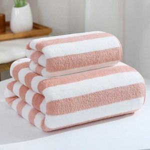 75cmx35cm Prosop de baie pentru adulți Absorbant cu uscare rapidă Spa Body Wrap Față Păr Prosoape de duș Pânză mare de plajă