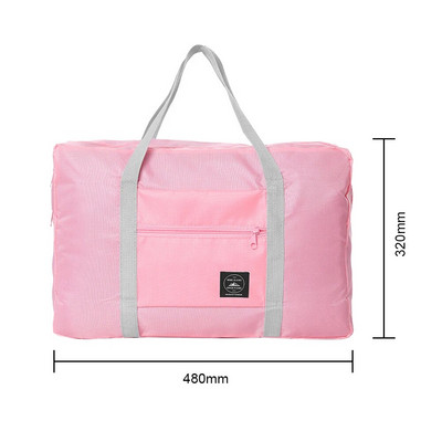 Nailonist kokkupandavad reisikotid Unisex ülikerged suure mahutavusega kott, pagas naistele väljas veekindlad käekotid meeste reisikotid