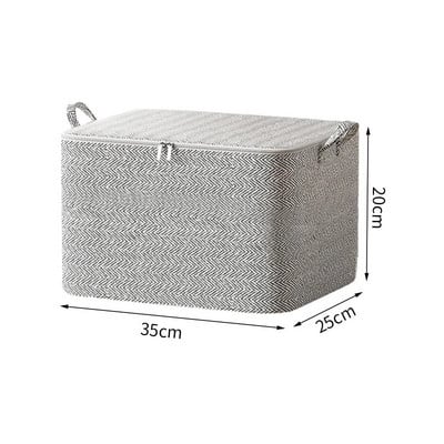 Összecsukható tároló doboz Paplan Ruhák Tárolótáska Nagy kapacitású Paplantakaró Válogatótáskák Porálló szekrény Ágy alatti Rendező