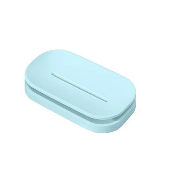Δημιουργικό κουτί αποθήκευσης σαπουνιού διπλής στρώσης Μπάνιο Αφαιρούμενη θήκη σαπουνιού Αποστράγγιση κουτί σαπουνιού Θήκη σαπουνιού Πιάτα σαπουνιού