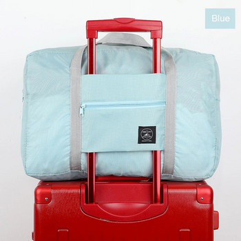 2023 Нови найлонови сгъваеми пътни чанти Чанта за съхранение на дрехи Водоустойчива чанта с голям капацитет Дамски пътни чанти на открито Влагоустойчиви