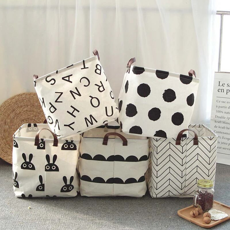 Pesu hoiukorv Suure mahutavusega määrdunud riiete organiseerija koos käepidemetega pesutõkked Kokkupandavad koduorganid