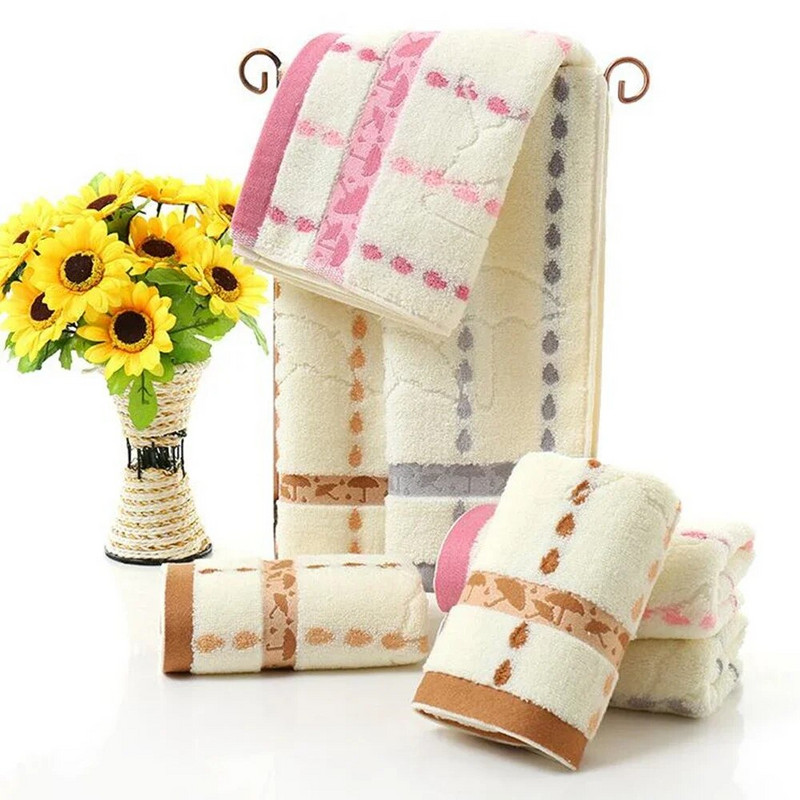 Puuvillane rätik Beebi käterätid Laste nägu Igapäevane kasutus Vann Käte Juuksed Rannapesulapp Laste Täiskasvanute Vannituba 35*75cm