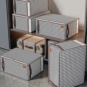 Кутия за съхранение на юргани Прахоустойчиви органайзери Нетъкан гардероб Спестяваща място чанта Кутия за спално бельо за преместване Организация за съхранение при пътуване