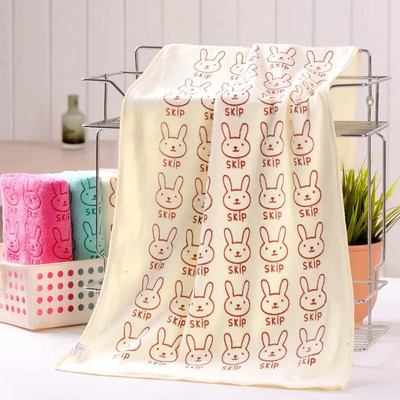 Soft Lovely Cartoon 35*75cm Animale de companie Câine Pisică Cățeluș Prosop super absorbant Păr uscat Super mare