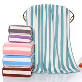 30x30cm Prosop de baie Coral Fleece Microfibră în dungi Adulti Textile de uz casnic Baie Moale Femei Sauna Spa Prosop absorbant