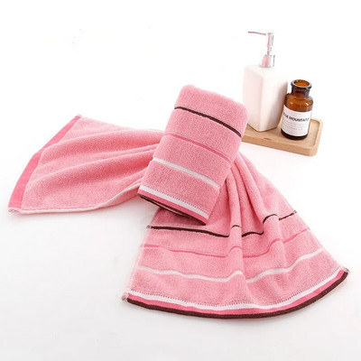 Prosop de baie Absorbant Prosoape de baie pentru adulți de culoare solidă Prosop de duș de mână pentru față moale pentru prosoape de baie 35x75cm