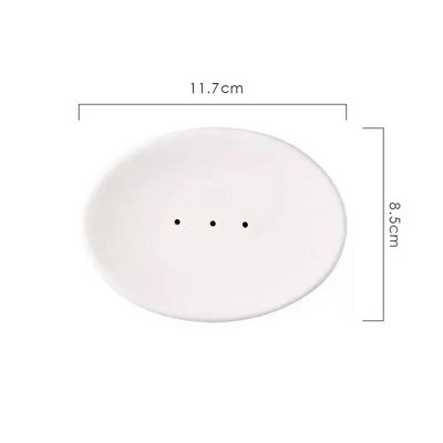 Ceramica ușoară de lux Vasă de săpun elegantă Suport pentru săpun de scurgere pentru baie Suporturi de depozitare Raft pentru săpun pentru toaletă Accesorii pentru baie