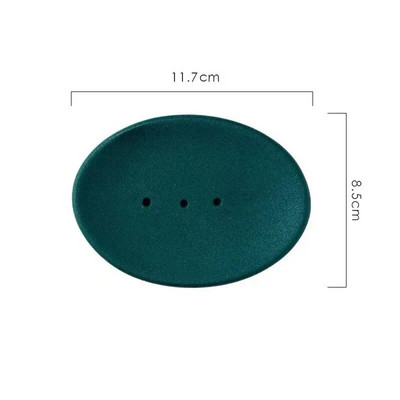 Ceramica ușoară de lux Vasă de săpun elegantă Suport pentru săpun de scurgere pentru baie Suporturi de depozitare Raft pentru săpun pentru toaletă Accesorii pentru baie