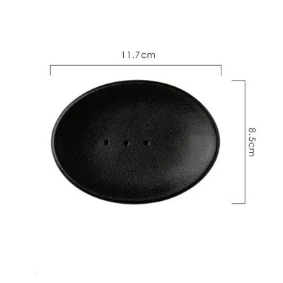 Ceramica ușoară de lux Vasă de săpun elegantă Suport pentru săpun de scurgere pentru baie Suporturi de depozitare Raft pentru săpun pentru toaletă Accesorii pentru baie