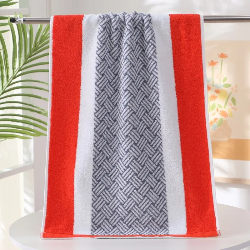 4 rūšių grynos medvilnės krepšeliai, languoti laiškai, vyriški ir moteriški rankšluosčiai paplūdimio saulės spindulių vonia garinė pirtis rankšluostis Kelionių stovyklavimo dovanos