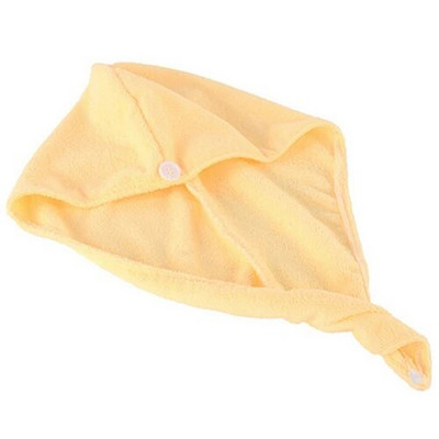 Stil elegant și practic de modă Vânzare fierbinte 1 buc Microfibră pentru baie uscare rapidă a părului uscare magică turban înfășurat șapcă șapcă