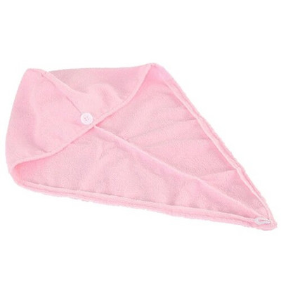 Stil elegant și practic de modă Vânzare fierbinte 1 buc Microfibră pentru baie uscare rapidă a părului uscare magică turban înfășurat șapcă șapcă