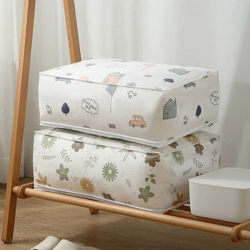 Kokkupandav tekk riiete säilituskott Suur veekindel tekk tekk kampsun sorteerimiskotid kapp riidekapp organiseerija kapi kotid