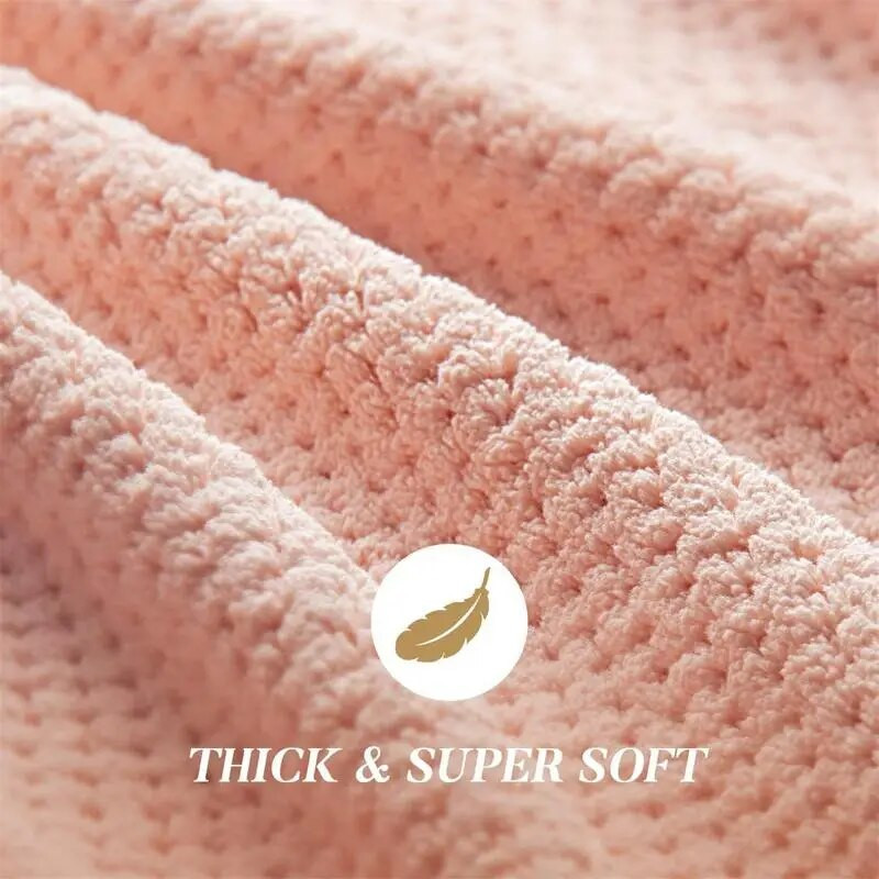 Πετσέτες κεφαλής για στέγνωμα μαλλιών από μικροΐνες για μακριά σγουρά και εξαιρετικά απορροφητικά παχιά μαλλιά Πετσέτες που στεγνώνουν γρήγορα