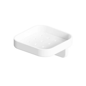 Стелаж за съхранение с възможност за оттичане Малки бели аксесоари за баня Монтиран на стена стенен рафт за баня Съхранение на консумативи за миене
