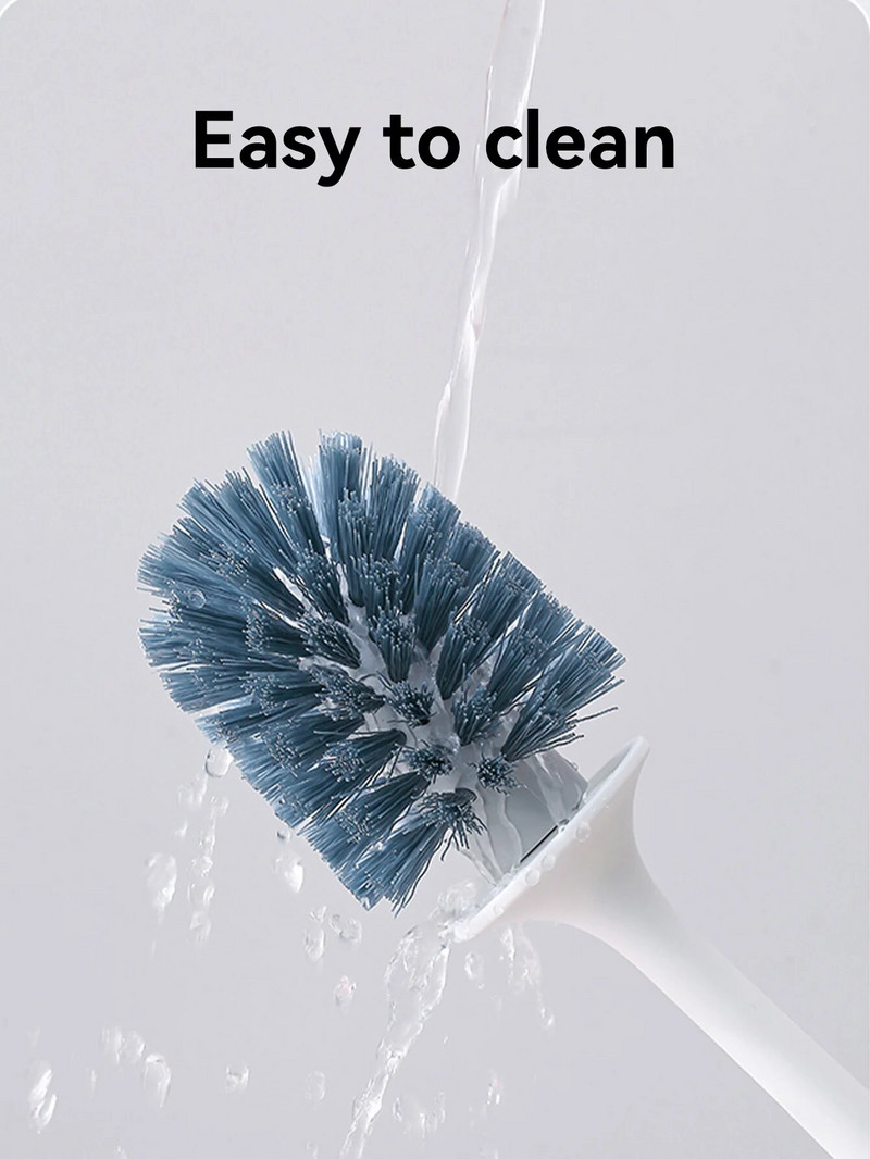 WORTHBUY Četka za WC školjku Zidna četka bez WC Četka za čišćenje s dugom ručkom Čistač s držačem za odvod Kupaonski pribor