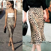 Fuste noi de vară în stil coreean cu imprimeu leopard Fusta femeie cu talie înaltă Fusta creion slabă Streetwear