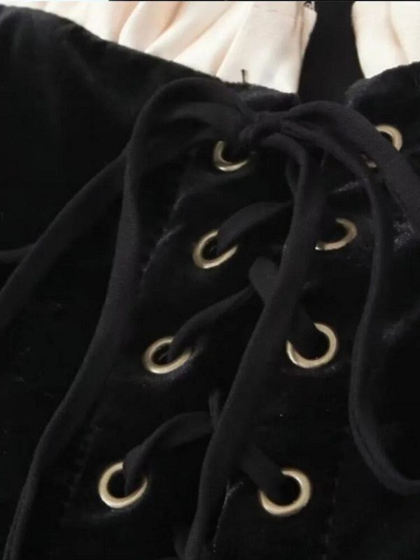 Ženska svečana haljina bez naramenica, crne, nabrane, uske haljine A-kroja bez leđa, bez rukava, ljetna moda 2024., mini izgled s povezima