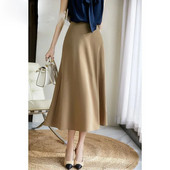 Jesen Zima Moda Harajuku Raznolika suknja visokog struka Ženska seksi šik ženska odjeća Jednobojna uska uredska suknja s patentnim zatvaračem