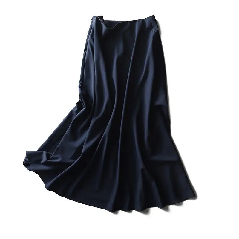 Jesen Zima Moda Harajuku Raznolika suknja visokog struka Ženska seksi šik ženska odjeća Jednobojna uska uredska suknja s patentnim zatvaračem