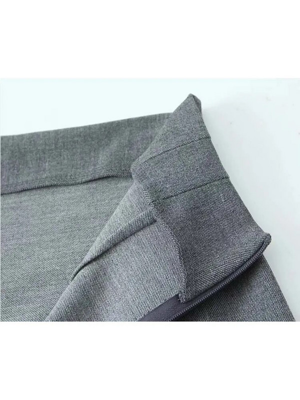 Fusta solidă, elegantă, casual, pentru femei, 2023, toamnă, ventilație în spatele fermoarului, cu talie înaltă, pachet șold pentru femei, fuste lungi Midi Y2K, îmbrăcăminte de stradă