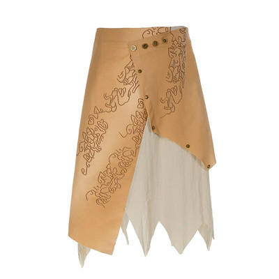 SUCHCUTE One Piece 90-ųjų Vintažiniai gėlių raštai Midi ilgas sijonas moterims aukštu juosmeniu Y2K Grunge Harajuku šventiniai sijonai