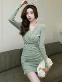 Black Flods Bodycon Sexy Mini rochie pentru femei 2023 coreean Vintage Hepburn Party Rochii toamna iarna eleganta casual rochie de bal