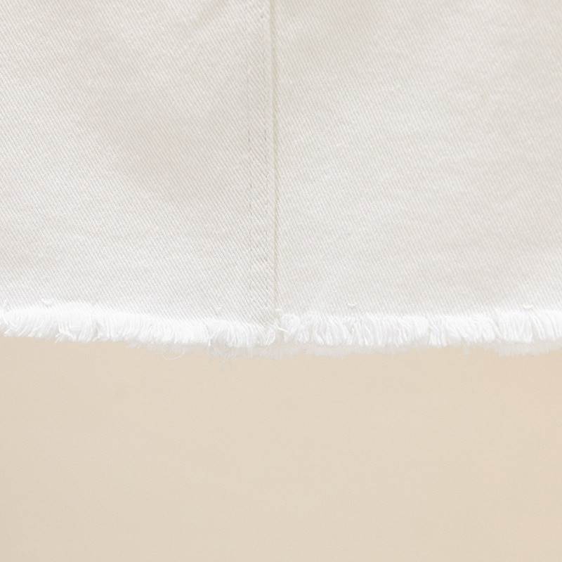 Ženska kratka suknja Mini traper suknja Mini traper suknja s patentnim zatvaračem Velika veličina L XXL XXXL 4XL suknja Crno bijela suknja A-kroja Mama Djevojke