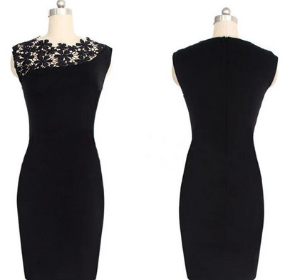 Rochie femei stil de vară nou Europa Statele Unite ale Americii cusături din dantelă articole sexy mini rochii Rochii casual ZXP1015