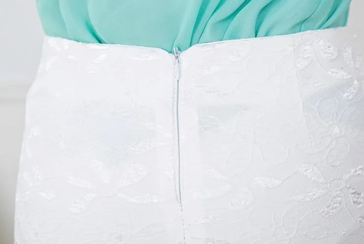 L XL veličina OL suknja poslovne žene uredske dame mini pencil suknja seksi cvjetna čipkana suknja visokog struka crna bijela kratka s patentnim zatvaračem
