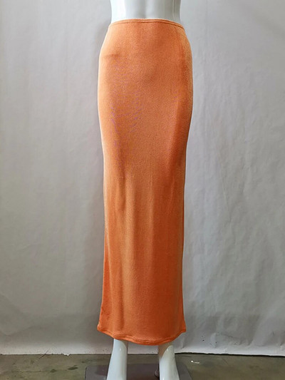 ByeMyLove Midi szoknyák Női Skinny Y2K Streetwear Női hosszú szoknyák Hosszú szoknyák Solid Sexy Bodycon Egyenes szoknyák Női ruhák