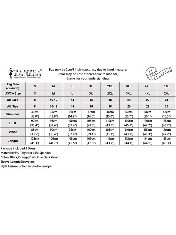 2023 ZANZEA Ljetna elegantna haljina bez rukava bez rukava Ženska modna haljina za uredski rad Ležeran midi vestido a-kroja