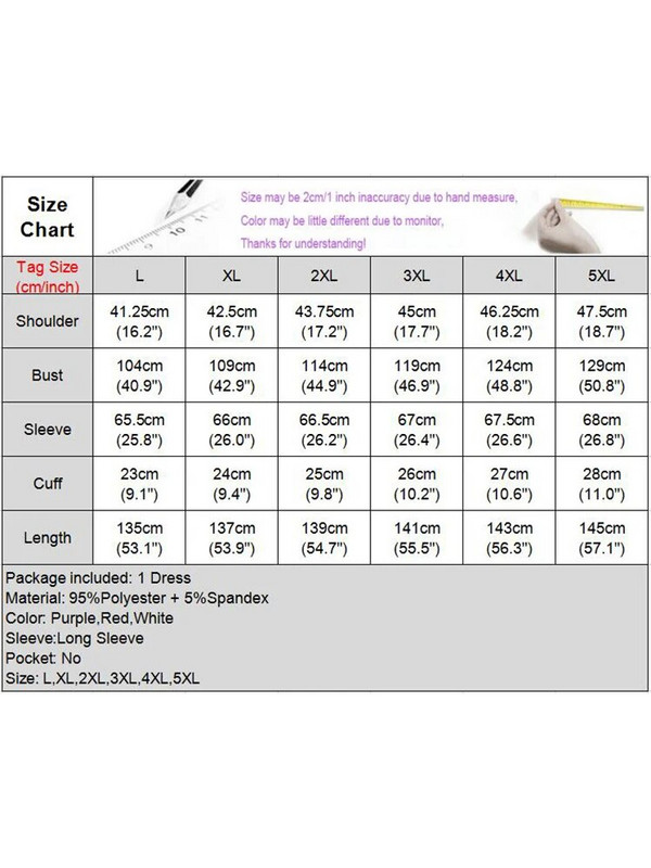 VONDA Plus Size Femei 2023 Rochie Maxi Rochie de vară Rochie de soare cu mânecă lungă Robă de dantelă albă pentru femei de vacanță Mozaic Casual Rochie lungă