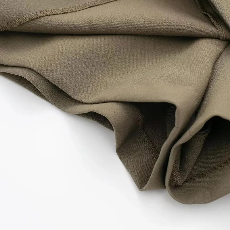 TRAF Mini Cargo suknja Ženske suknje Proljeće ljeto 2024. Kratka suknja s visokim dva struka Novo u suknjama Elegantne društvene ženske suknje