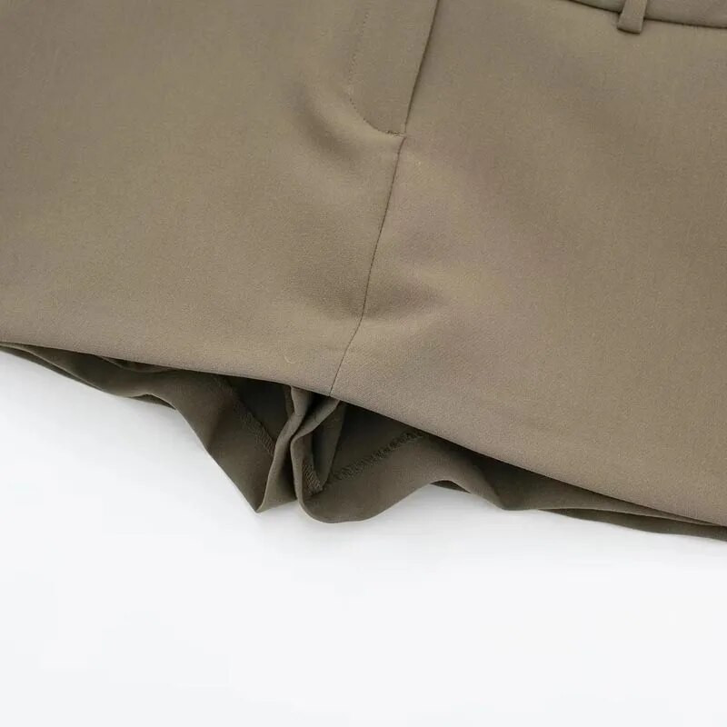 TRAF Mini Cargo suknja Ženske suknje Proljeće ljeto 2024. Kratka suknja s visokim dva struka Novo u suknjama Elegantne društvene ženske suknje