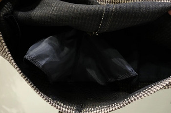 Bugilaku Φθινοπωρινές χειμερινές καρό vintage φούστες Γυναικείες ψηλόμεσες λεπτή εφαρμογή Bodycon Mini Jupe Femme τσέπες με κουμπιά Faldas Mujer