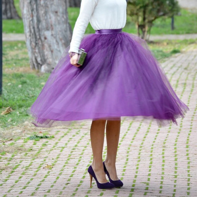 Módna ružová tylová sukňa, vintage midi skladané sukne, dámska lolita spodnička, veľkosť Secret, plus veľkosť 5XL