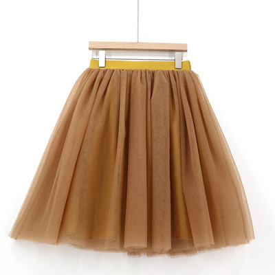 Módna ružová tylová sukňa, vintage midi skladané sukne, dámska lolita spodnička, veľkosť Secret, plus veľkosť 5XL