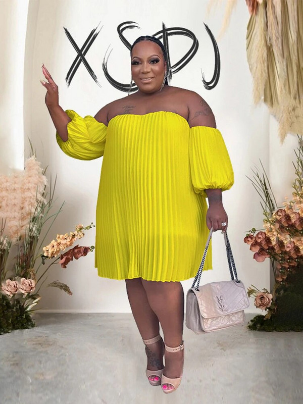 Rochie de vară din șifon rochie largi fără bretele, marimea mare, pentru femei, drapate, elegante, sexy, rochii scurte, dropshipping cu ridicata