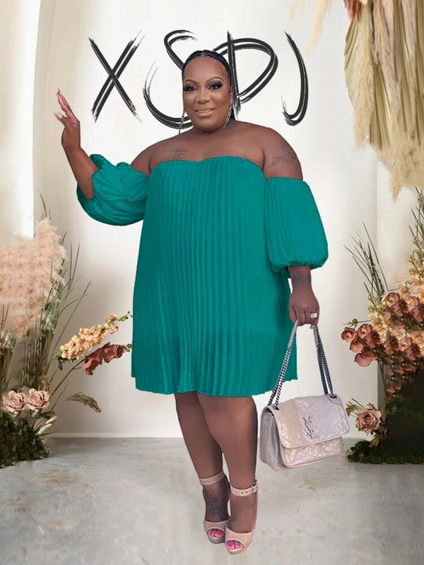 Rochie de vară din șifon rochie largi fără bretele, marimea mare, pentru femei, drapate, elegante, sexy, rochii scurte, dropshipping cu ridicata