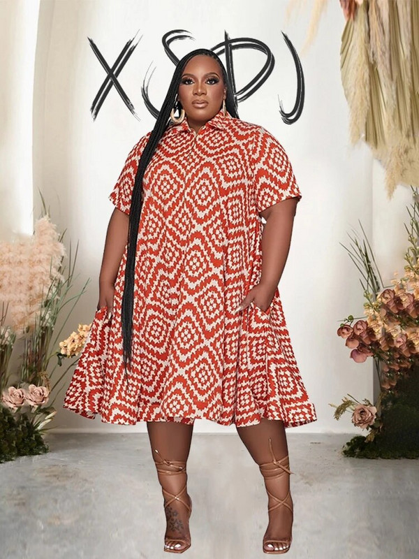 Letné voľné krátke šaty, elegantné a krásne dámske šaty, vintage bohémske šaty vo veľkých veľkostiach, veľkoobchod, dropshipping