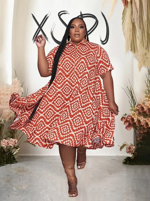 Letné voľné krátke šaty, elegantné a krásne dámske šaty, vintage bohémske šaty vo veľkých veľkostiach, veľkoobchod, dropshipping