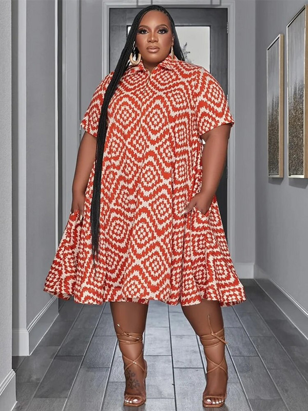 Letné voľné krátke šaty, elegantné a krásne dámske šaty, vintage bohémske šaty vo veľkých veľkostiach, veľkoobchod, dropshipping